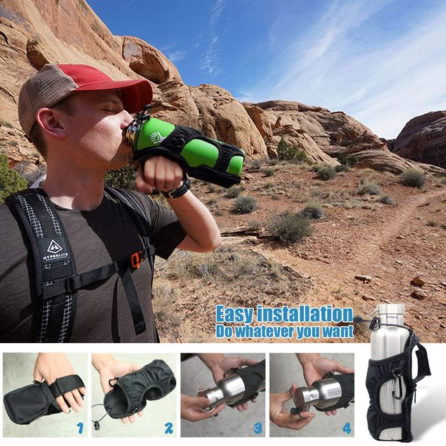 Simple Modern Water Bottle Carrier Sling with Adjustable Strap|Summit Collection