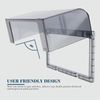 Plastic Cover Splash-Proof Waterproof Light Guards Double-Position Security Light Protection Black