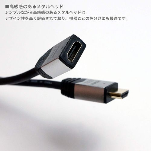 HORIK HDFM05-034SV HDMI Extension Cable 0.5m Silver