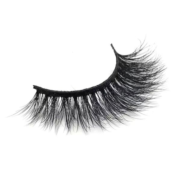 100% Real Mink Strip Lashes - False Individual Eyelashes J42 eyelash extensions