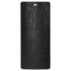 DALIX Silky Black Vertical Blind Texture Slats Window Size 46.5 Qty 5 Pack