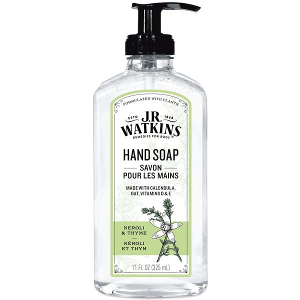 J.R.Watkins Neroli & Thyme Hand Soap, 11.8 fl oz (325 ml)