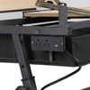 Height Adjustable Drafting Table Drawing Artist Craft Desk w/Stool Outlet Natura