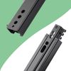 Pair Universal Racing Seat Base Slider Rail Brackets Bucket Dual Lock Durable