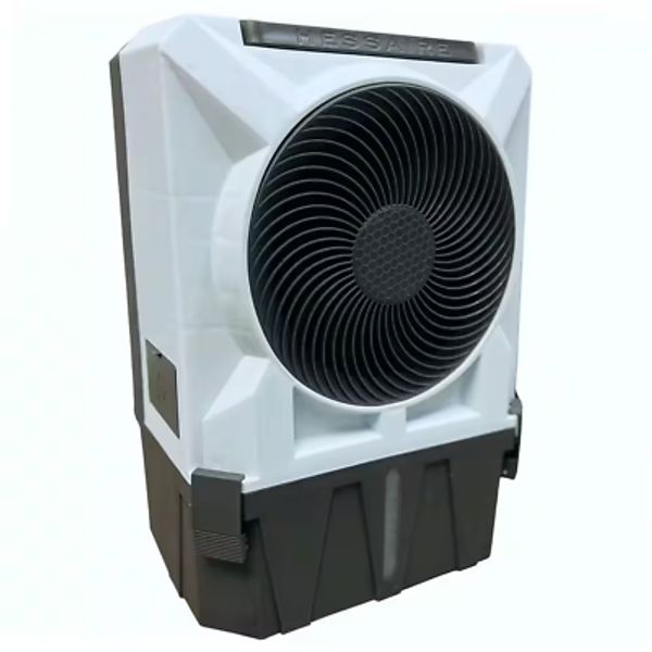 Portable Evaporative Cooler 900 CFM 2-Speed for 350 sq. ft. in Gray Compact