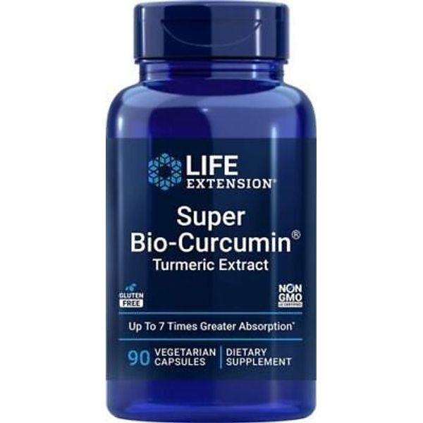 Life Extension Super Bio-Curcumin Turmeric Extract 90 Count (Pack of 1)