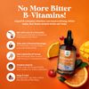 Vegan Vitamin B Complex Liquid - 9-in-1 Liquid B Complex Vitamins 120mL
