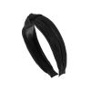 Ribbon & Asher Plisse Black Headband
