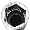 sourcing map 2 Pcs 3/8-Inch Drive 10mm 6-Point Shallow Socket, Metric, Cr-V
