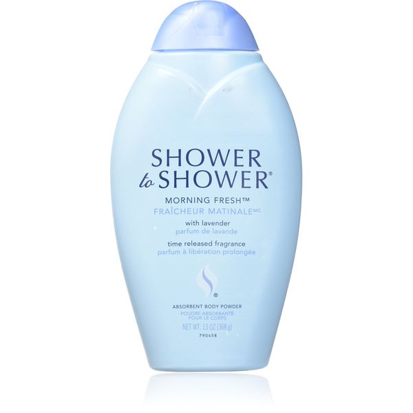 SHOWER TO SHOWER Body Powder Morning Fresh 13 oz (Pack of 3)