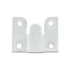 1 Pair Interlocking Flush Mount Z Clips with Mounting Screws for Headboard Frame