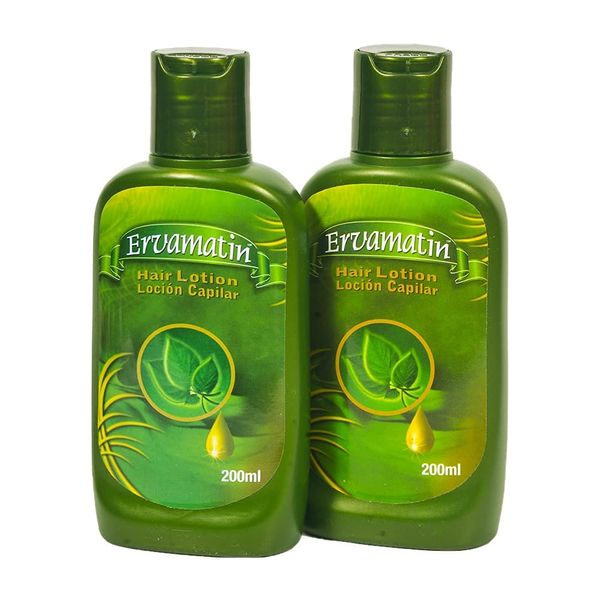 Ervamatin Hair Growth and Restoration Lotion 2 Pack