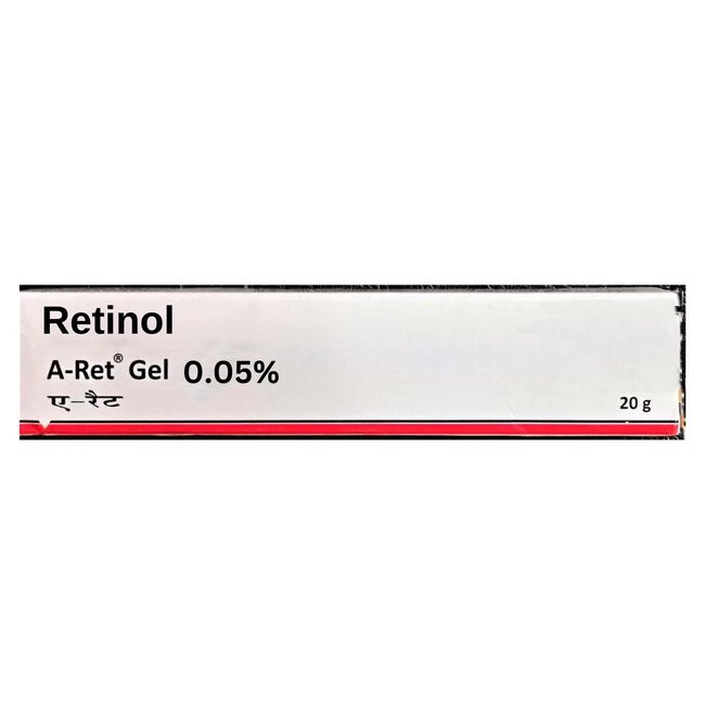 Retinol Gel 0.05 Vitamin A Repairs Fine Lines & Wrinkles, Scar Treatment, Age and Sun Spots, Anti-Aging Formula, 20 Grams (Retinol Gel 0.05)