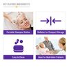 DMI Portable Shampoo Bowl, Inflatable Shampoo Bowl and Wash Basin for Bedside and In Bed Hair Washing, Hair Cuts and Hair Coloring for the Elderly, Disabled, Bedridden and Handicapped, 24 X 20, White