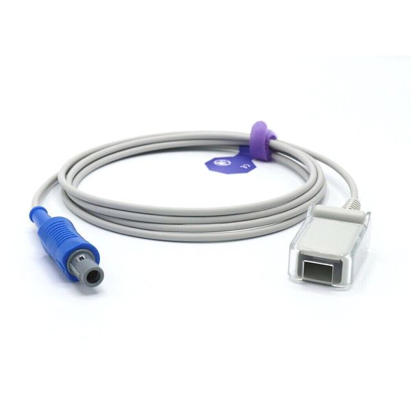 Mindray Datascope SpO2 Adapter Cable 6 Pin 0013042625 60Deg - Same Day Shipping