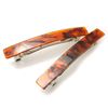 barrette 2p brown