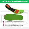 Insole, Flat Foot Arch Support, Arch Cushion, Flat Feet, Insole, Deodorizing, Sports, Unisex, Standing for Work, Plantar Fascia, O Leg X Legs, Shock Absorption, Replacement Type, Adjustable Size, Available in 4 Sizes, Meidlan (M(25.5-26.0))
