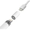 (2 pack)TechMatte 2-in-1 Cap Charging Adapter for Apple Pencil (1st Gen)