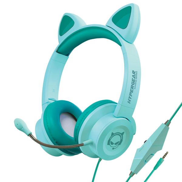 Kombat Kitty Gaming Headset - Teal