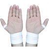 Aasta Weight Lifting Wrist Support with Velcro Closer (White/Red)