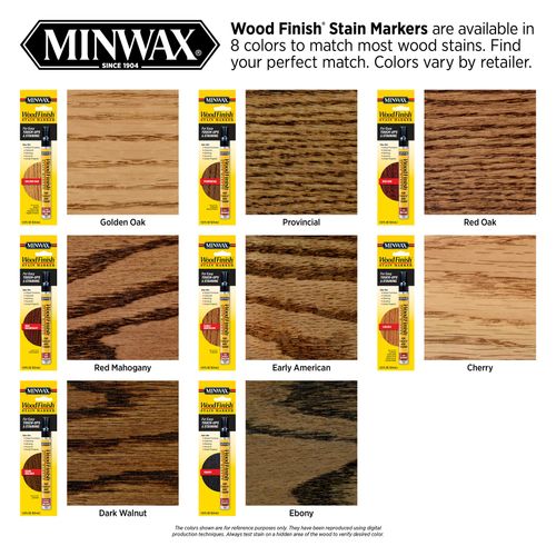 Minwax 63484000 Wood Finish Stain Marker, Red Mahogany