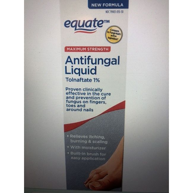 Equate Maximum Strength Antifungal Liquid, 1 fl oz