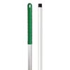 Professional Colour Coded Mop Handle and 2 Mop Heads (Green)