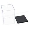 US 6"/15.4cm H Acrylic Display Box Clear Perspex Case Plastic Dustproof Figure