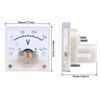 Sourcingmap AC 0-300V Analog Panel Voltage Gauge Volt Meter 91C4 2.5% Error Margin