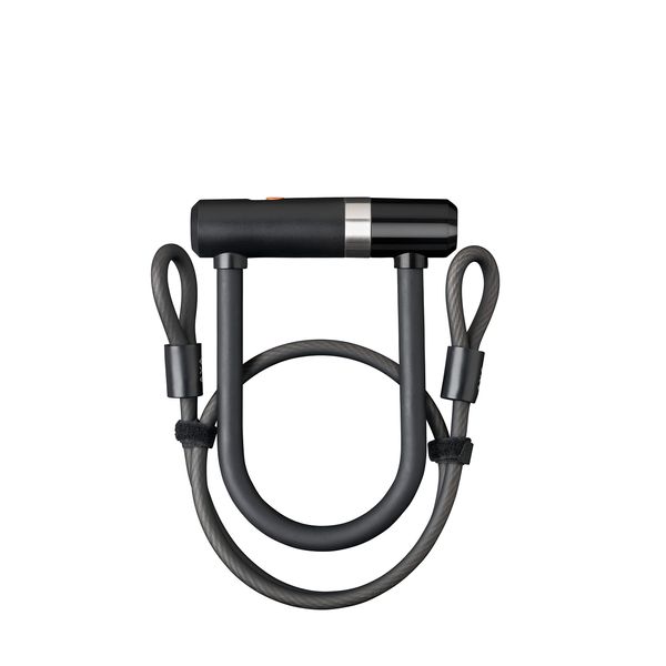 AXA Newton U-Lock Mini Cable - Black, 150mm x 14mm