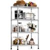 4 Tier Wire Chrome Shelf Kitchen Laundry Organizer Adjustable Shelves 14*30*48"