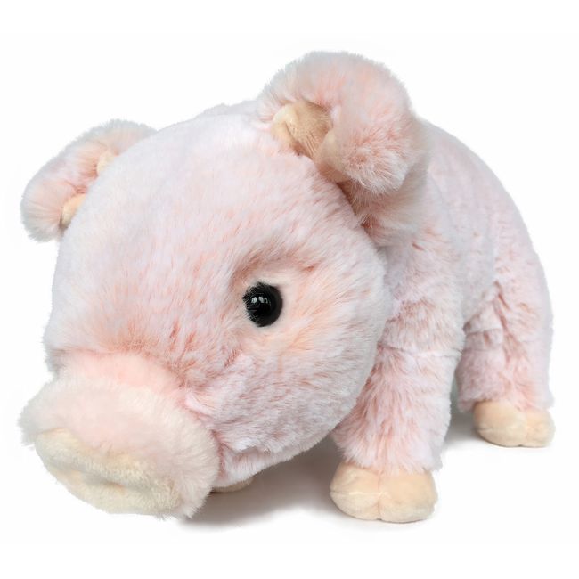 Lifelike Baby Pig Stuffed Animal Piggy - Piglet Plush Toy - 12 Inches Length (Original)