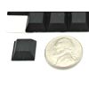 1/4" Tall Small Rubber Feet  3M Adhesive Backing  3/8" Square  32 Per Package