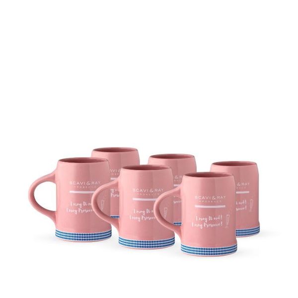 SCAVI & RAY 6x Prosecco Jugs [Economy Set]