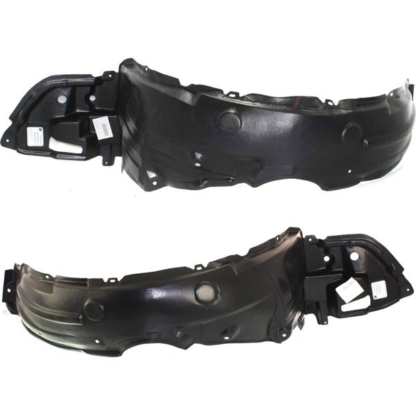 Fender Liner Set Fits 2009-2010 Toyota Corolla Front Left and Right 2Pc