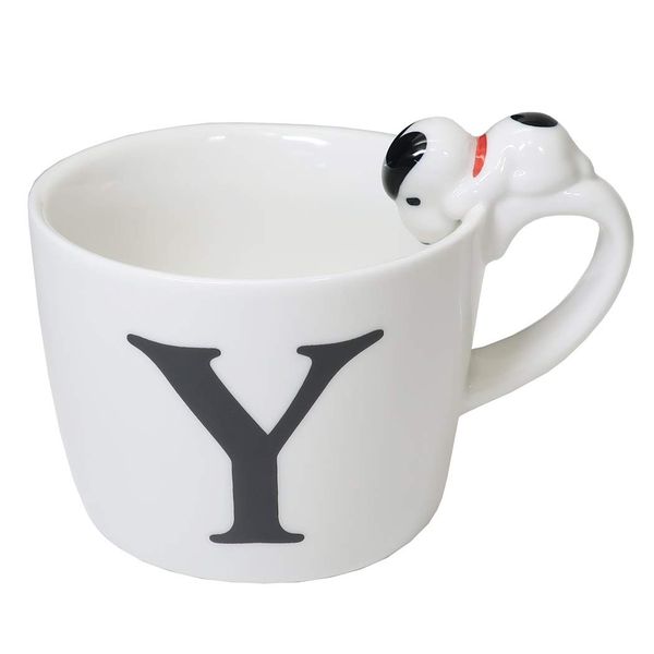 Marimocraft Snoopy [Mug] Figure, Initial Mug/Alphabet Y Peanuts