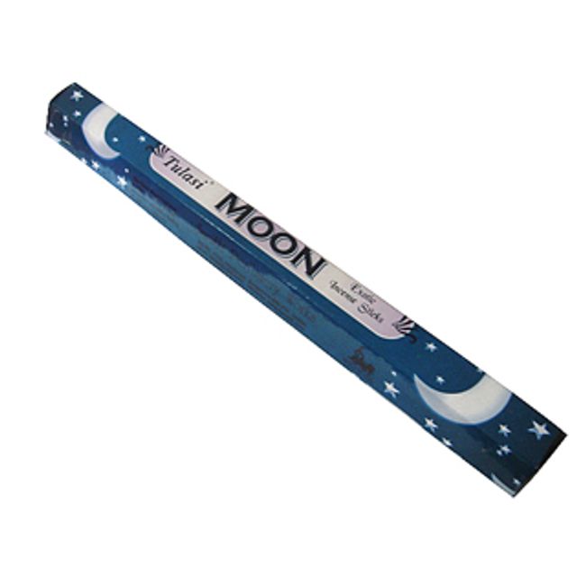 Incense moon incense stick /TULASI MOON/incense/Indian incense/Asian miscellaneous goods (Post-mail delivery option available/1 postage fee will be charged for every 6 boxes)