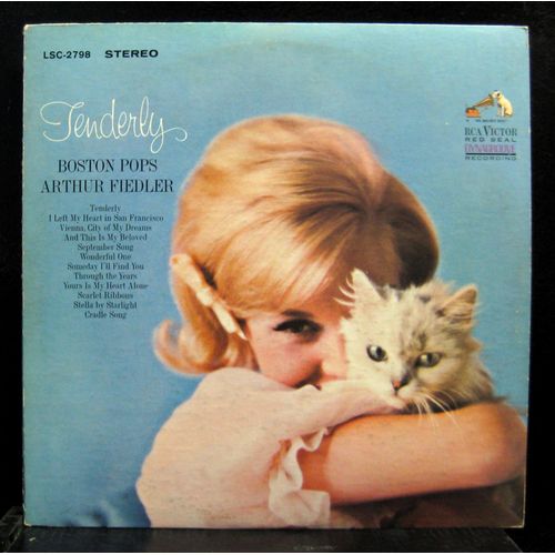 ARTHUR FIEDLER BOSTON POPS TENDERLY vinyl record