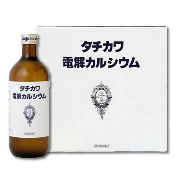 【第3類医薬品】タチカワ電解カルシウム 600ml×3本 ×3