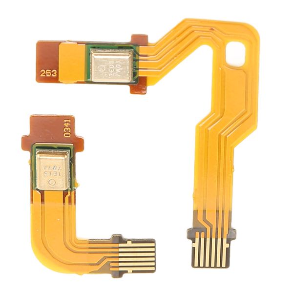 Microphone Flex Cable for PS5, Handle Inner Mic Ribbon Cable Replacement, Speaker L R Connector Cable for Controller, PET Material