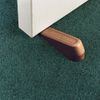 Waxman 4217695N Door Stop, Walnut