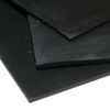 Neoprene Sheet, 60A Durometer, Smooth Finish, No Backing, Black, 0.125" Thickness, 12" Width, 12" Length