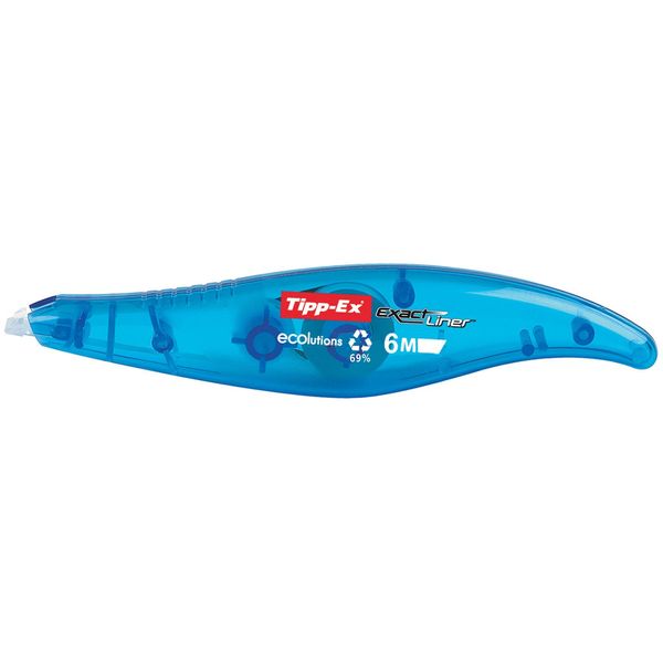BIC Tipp-Ex ECOlutions ® Exact (TM) Liner ® 6MX5MM, transparent Blue