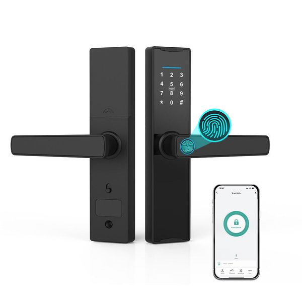 Tuya Smart Lock Fingerprint Electronic Deadbolt Door Lock Smart Door Lock J3S7