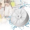 Mini Dishwasher, ABS PC 8.5V 2A Portable Countertop Dishwasher 18W Kitchen Deep Cleaner ()