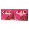 Jello Raspberry Gelatin Dessert 3 oz ( 2 Boxes )