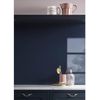 Heat Resistant Reversible Splashback, 600 x 800 x 4mm - Blueberry & Space Silver