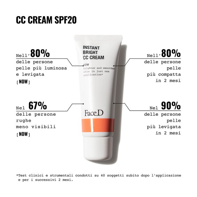 Instant Bright CC Cream SPF20 FaceD: offerte online