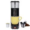 Chefman Single Serve Coffee Maker: K-Cup & Ground Compatible, Single Cup 6-12 oz