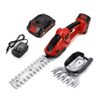 24V Cordless Handheld Grass Shear, Hedge Trimmer with 90° Cutting Angle & 2 Replaceable Blades